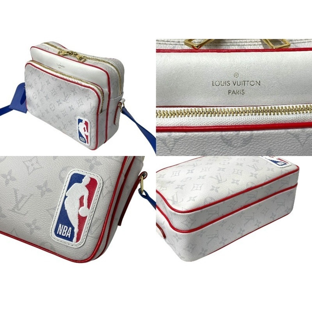 Louis Vuitton Louis Vuitton LVxNBA Nile Messenger Shoulder Bag White Blue Red - Picture 6 of 9